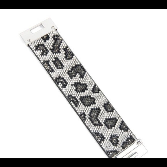 Animal Print Silver Bracelet - Picture 4 of 4